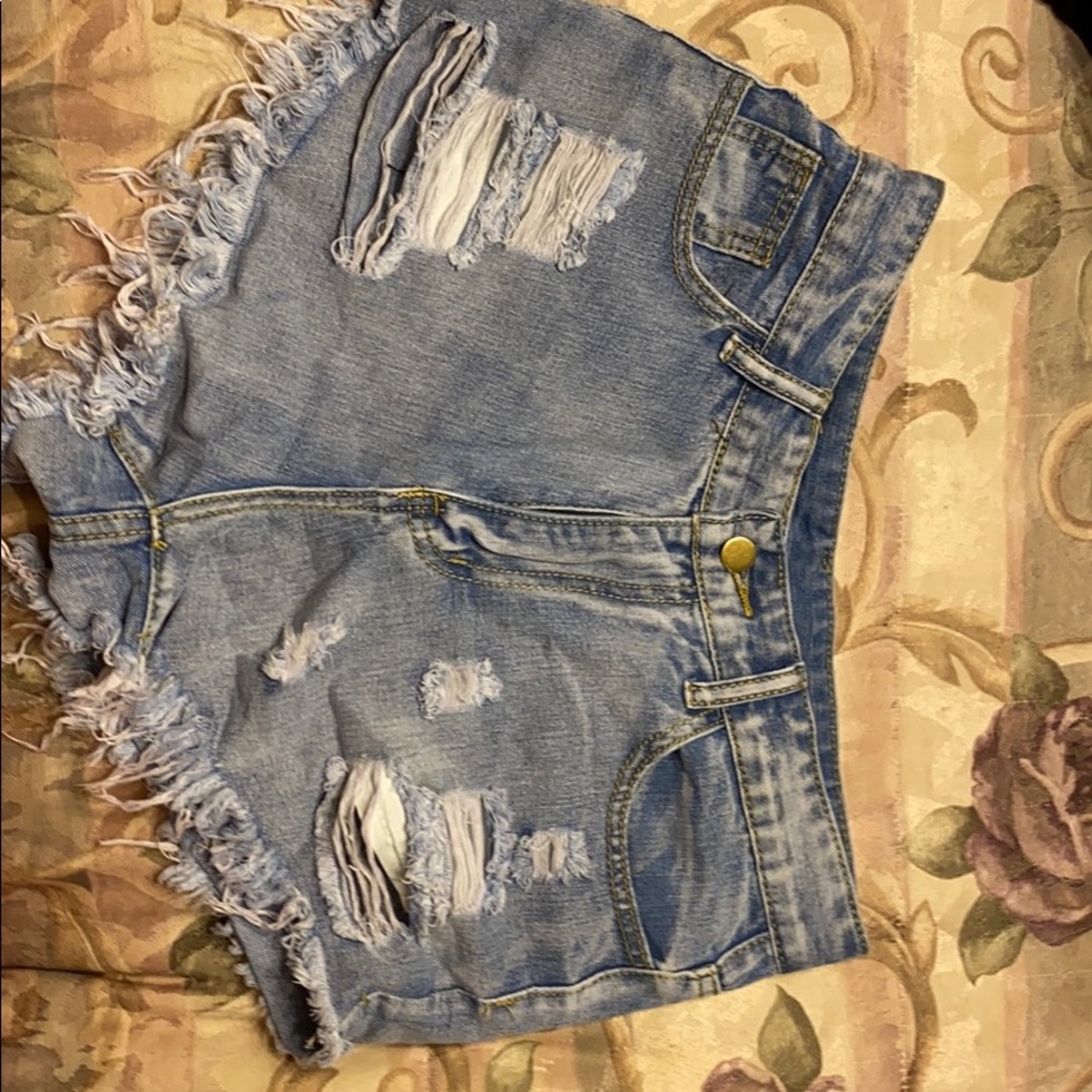 Ripped SHEIN shorts
